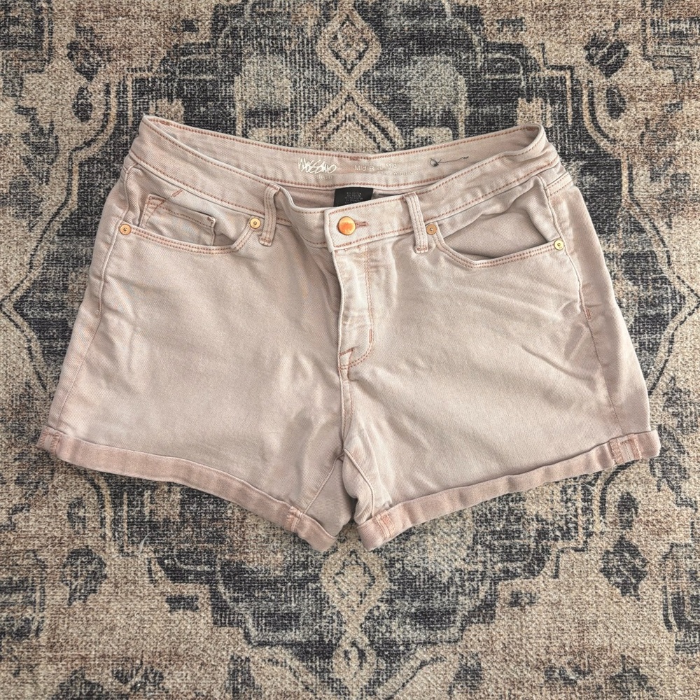 Mossimo Denim Dusty Pink Shorts size 10